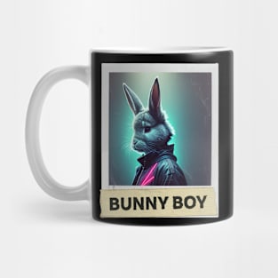 Bunny Boy Card Design Mug